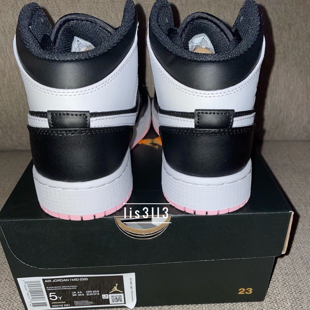 Air Jordan 1 Mid Arctic Punch - Picture 5 of 15